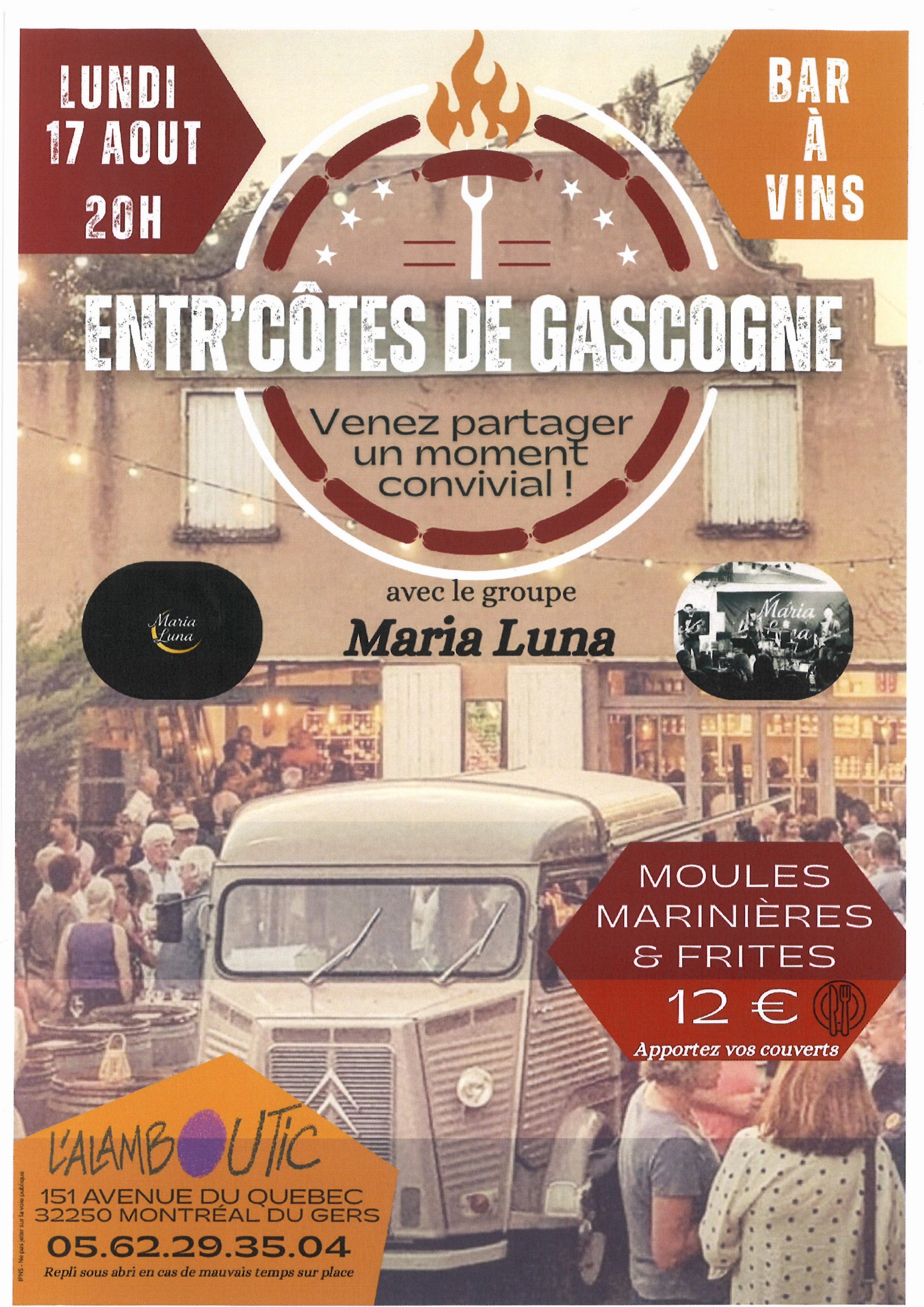 Soirée Entr'Côtes de Gascogne à l'Alamboutic_Montréal