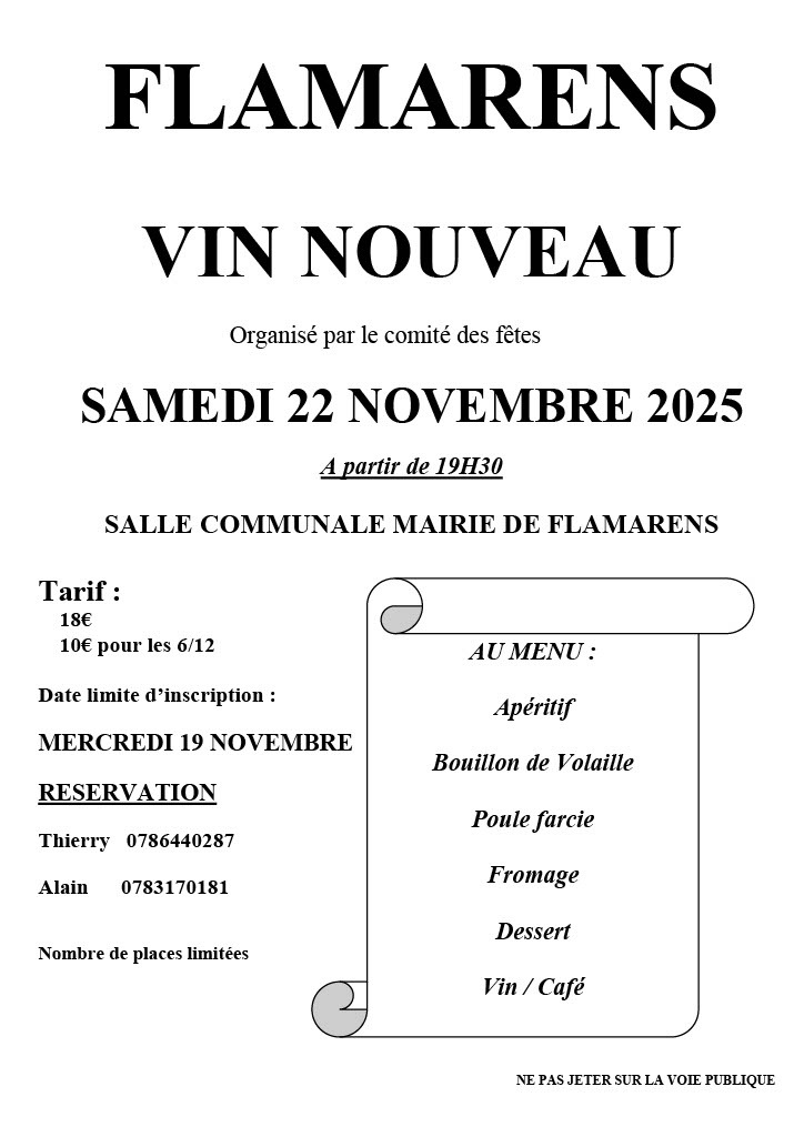 Repas vin nouveau_Flamarens