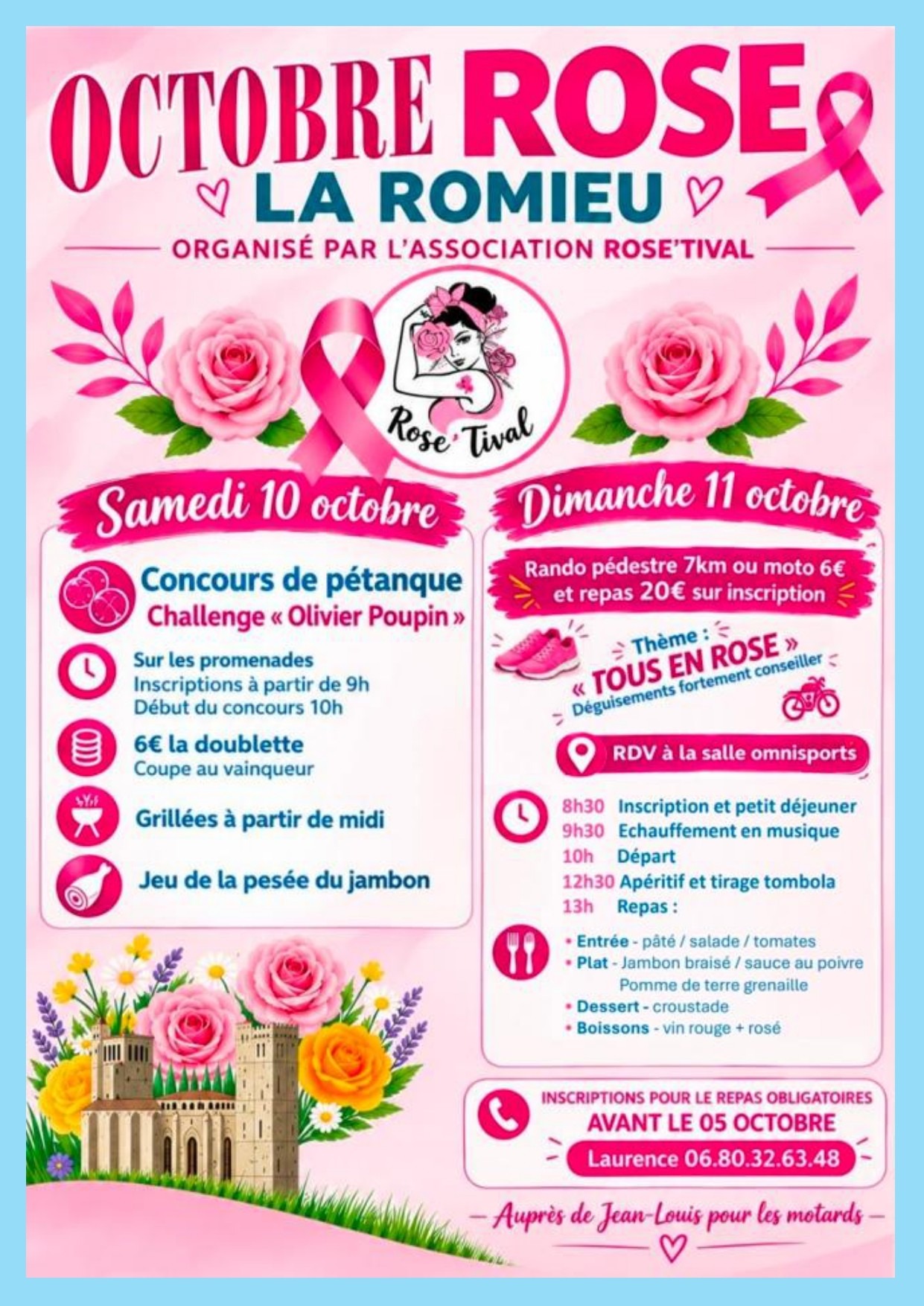 Octobre Rose_La Romieu