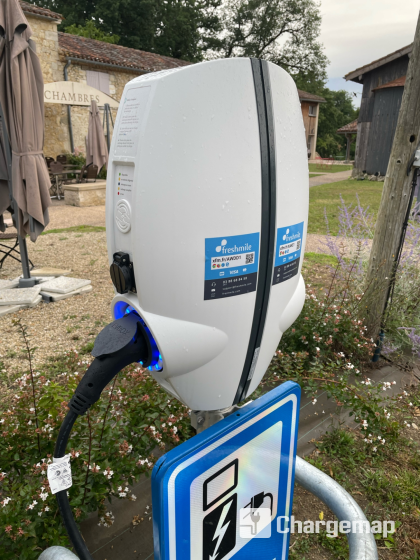 Borne recharge Larressingle