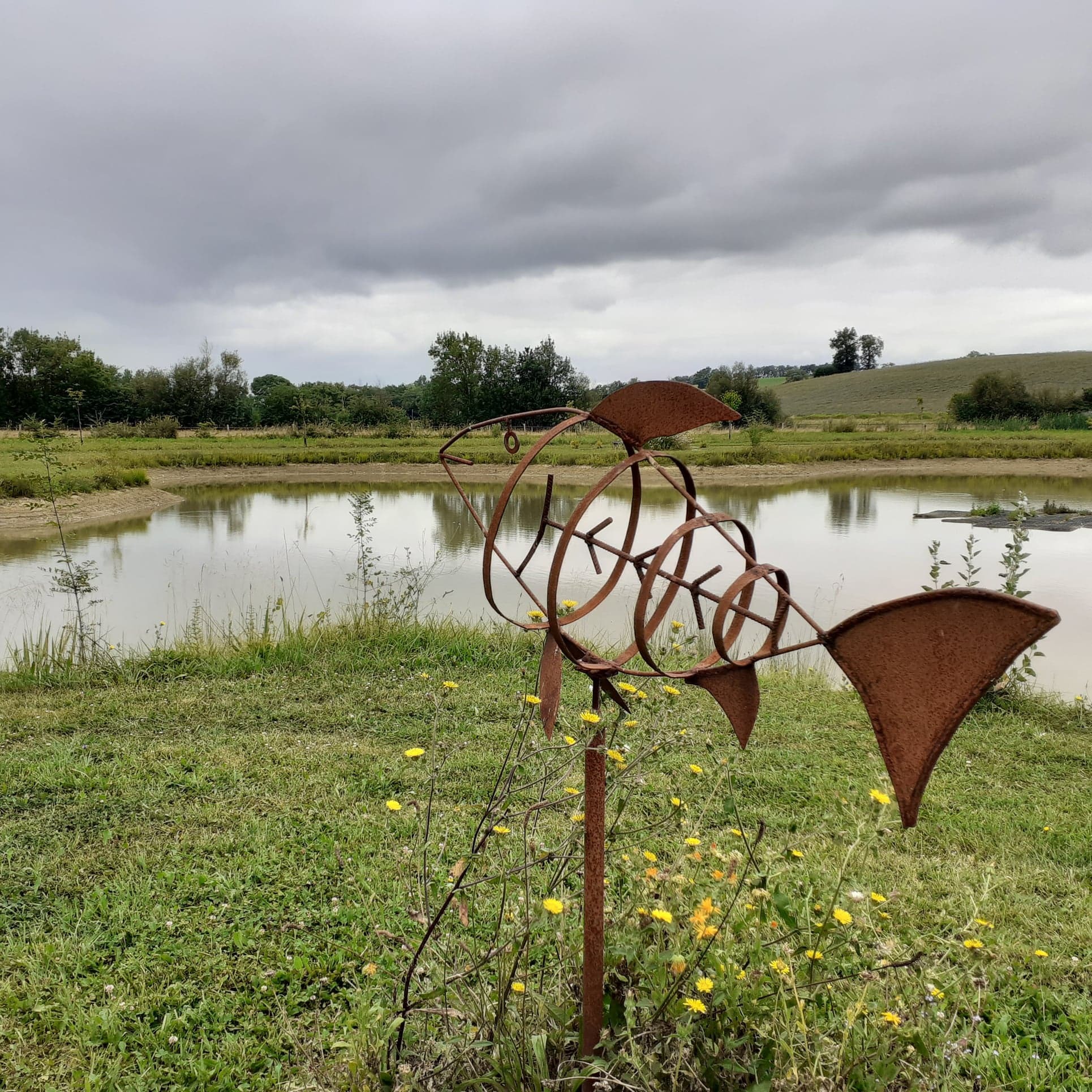 Œuvre du lac floral