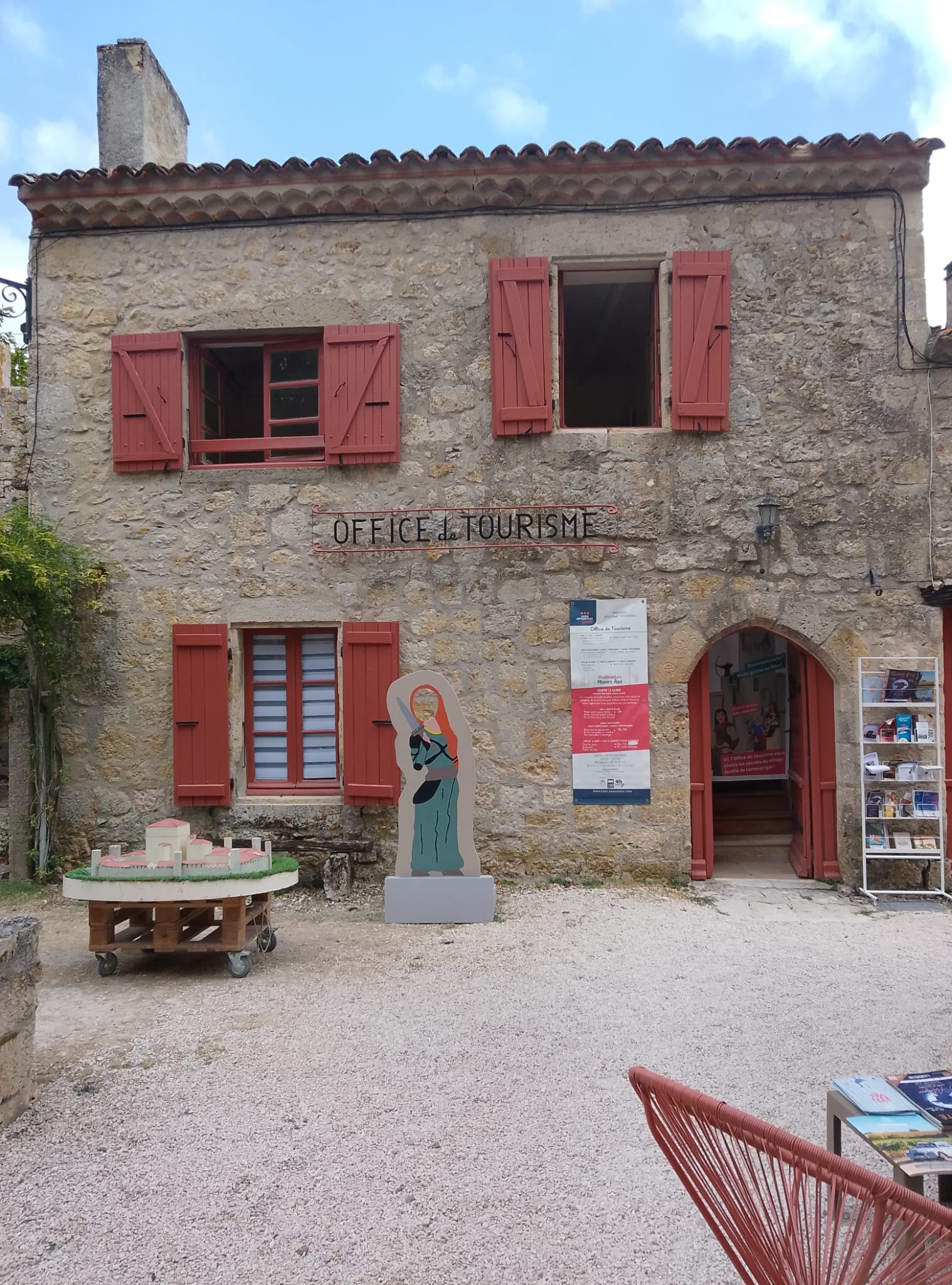 Boutique de l'Office de Tourisme de Larressingle_Larressingle
