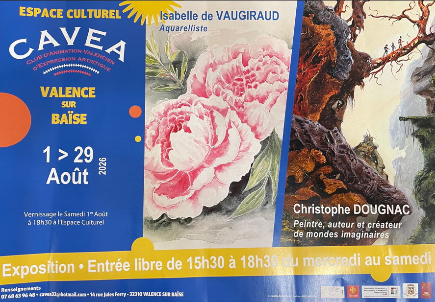 La CAVEA : Exposition à l'Espace culturel_Valence-sur-Baïse