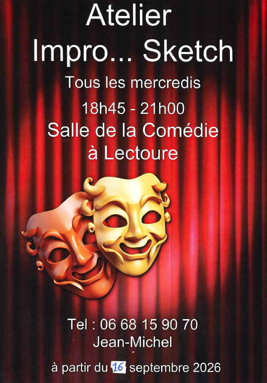 Atelier impro...sketch_Lectoure