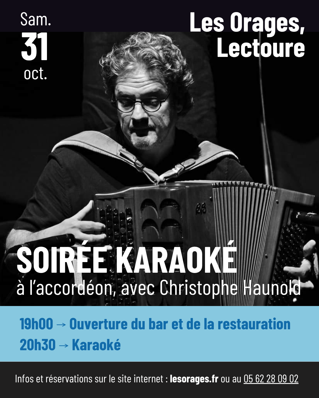Soirée karaoké à l'accordéon_Lectoure