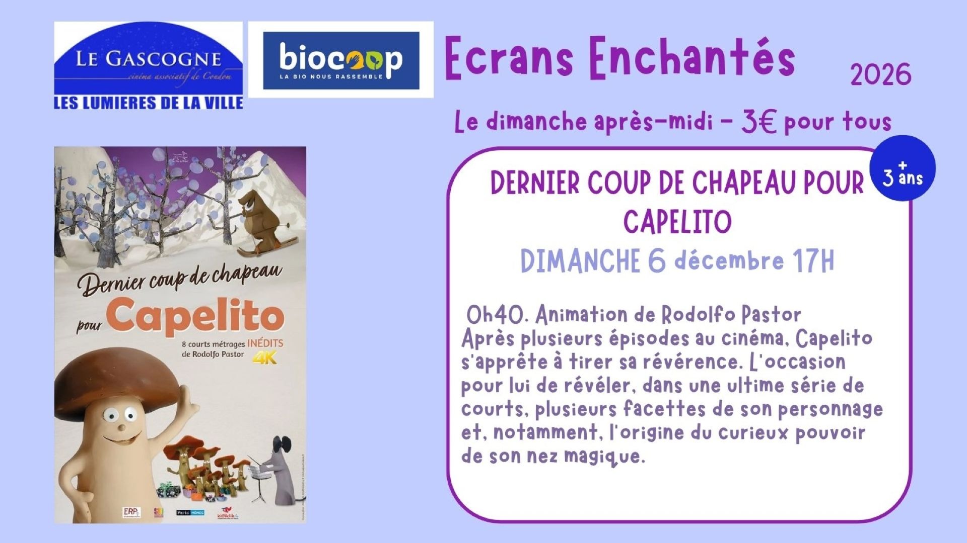 Les Écrans enchantés de décembre