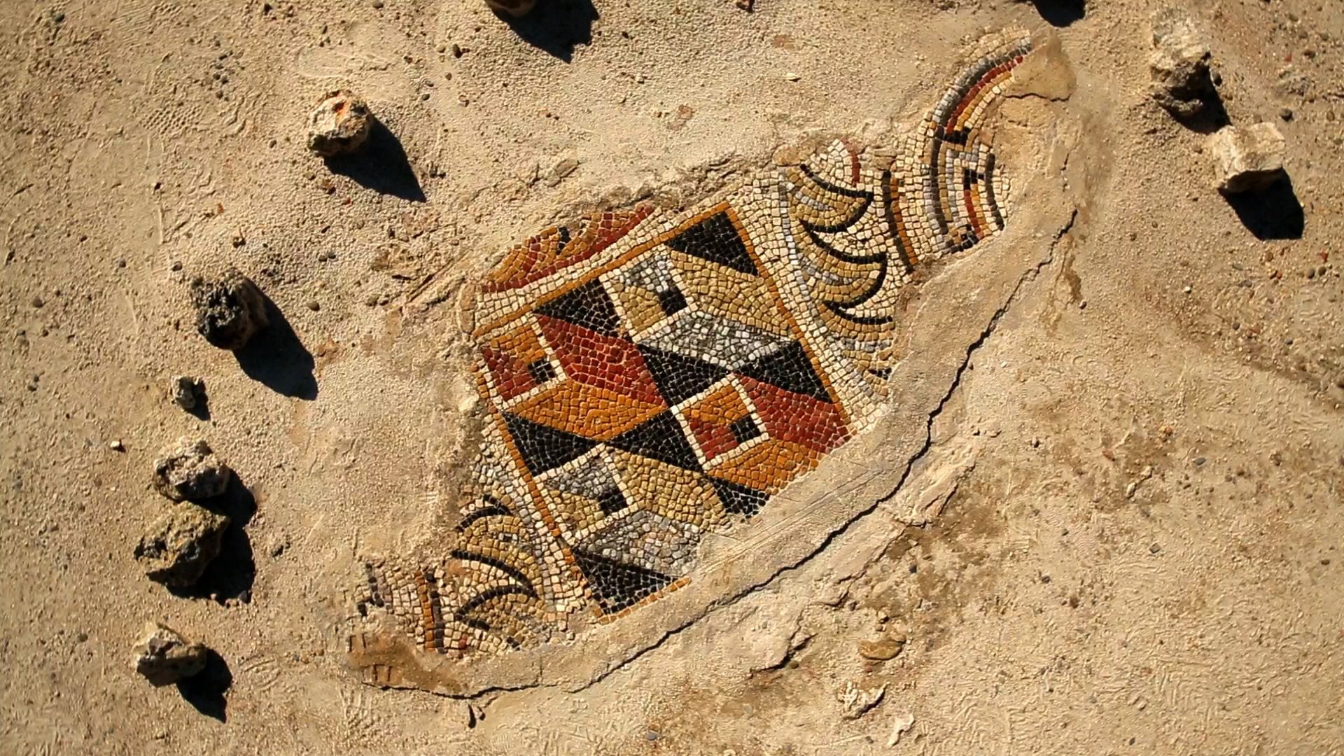 Mosaïque Villa gallo romaine de Séviac - Elusa Capitale antique - Eauze - Montréal du Gers - Antiquité dans le Gers