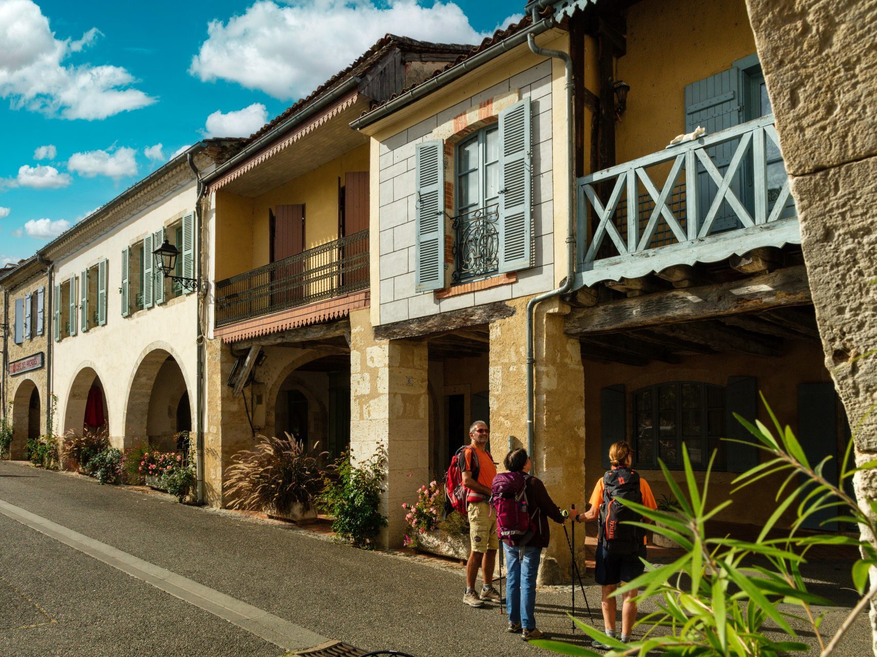 Bastide of Montréal-du-Gers Most beautiful village in France in Armagnac