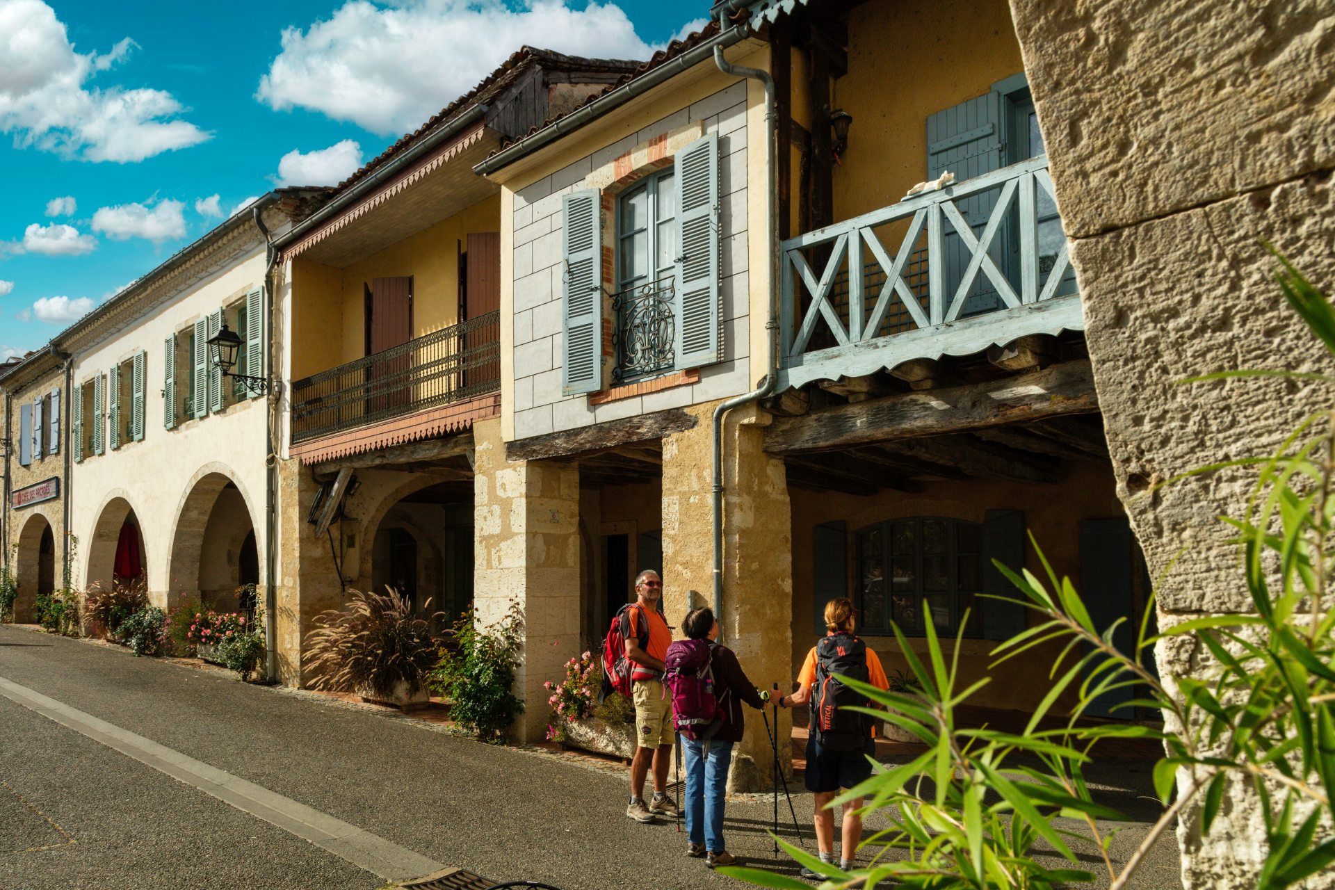 Bastide de Montréal-du-Gers Plus beaux village de France en Armagnac