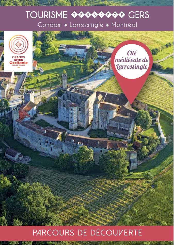 Parcours découverte de la cité fortifiée de Larressingle, petite Carcassonne du Gers