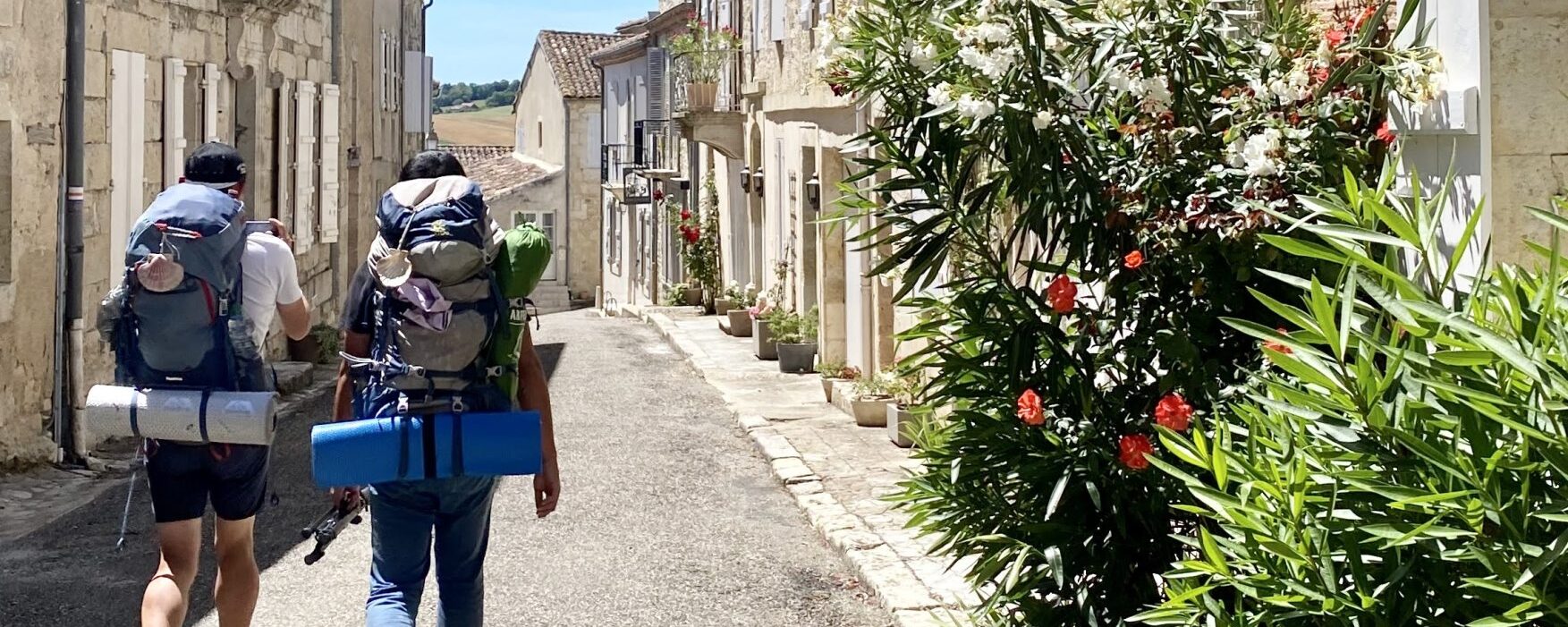 La Romieu chemins de Saint-Jacques de Compostelle dans le de Gers