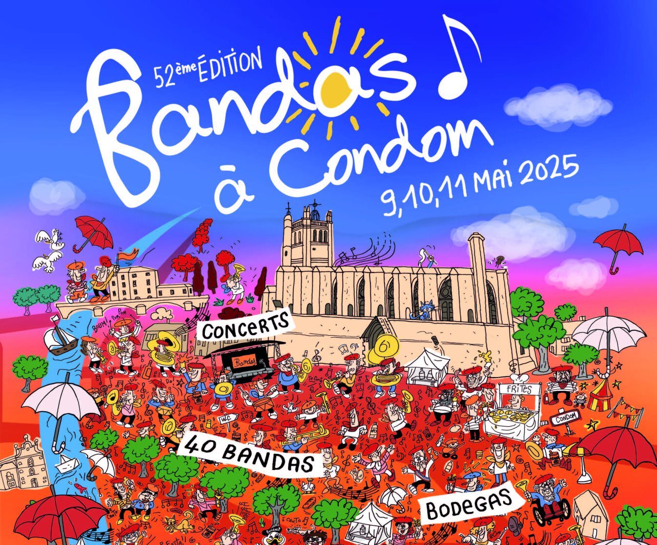 Festival de Bandas à Condom 2025 - Office de Tourisme de Condom - Gers