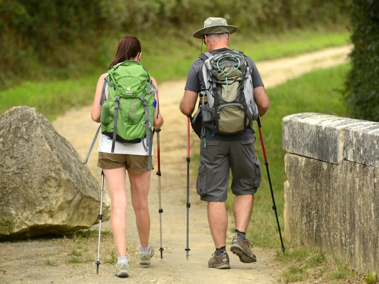 Sur le GR65, chemin de Saint-Jacques de Compostelle dans le Gers