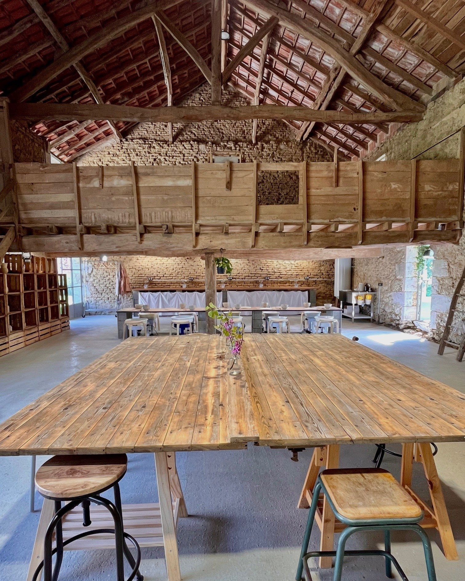 Atelier de poterie au Domaine de Malvina en plein coeur du Gers